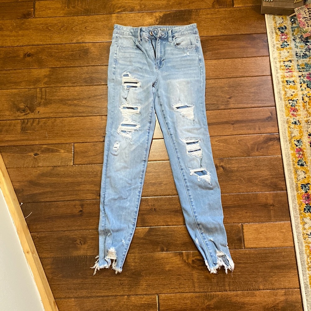 American Eagle Super High Ride Jegging Jeans - Size 4